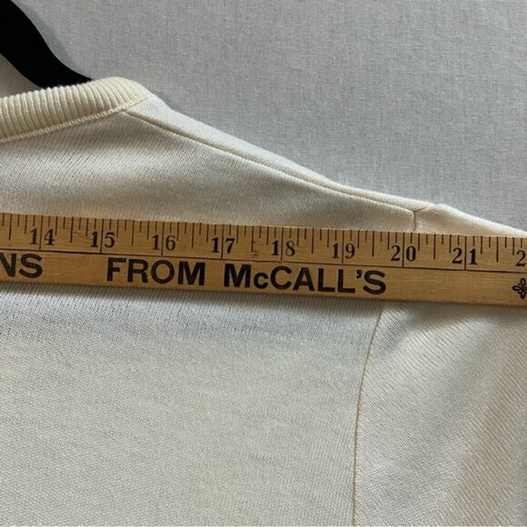 Vintage 1986 Le Sport Coupe Grey Cup Vancouver V neck sweater Sz M - Picture 6 of 8